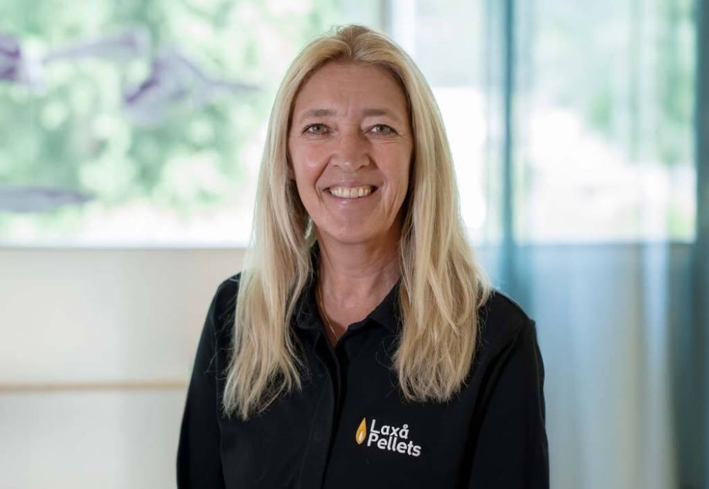 Kicki Nykvist från Laxå Pellets