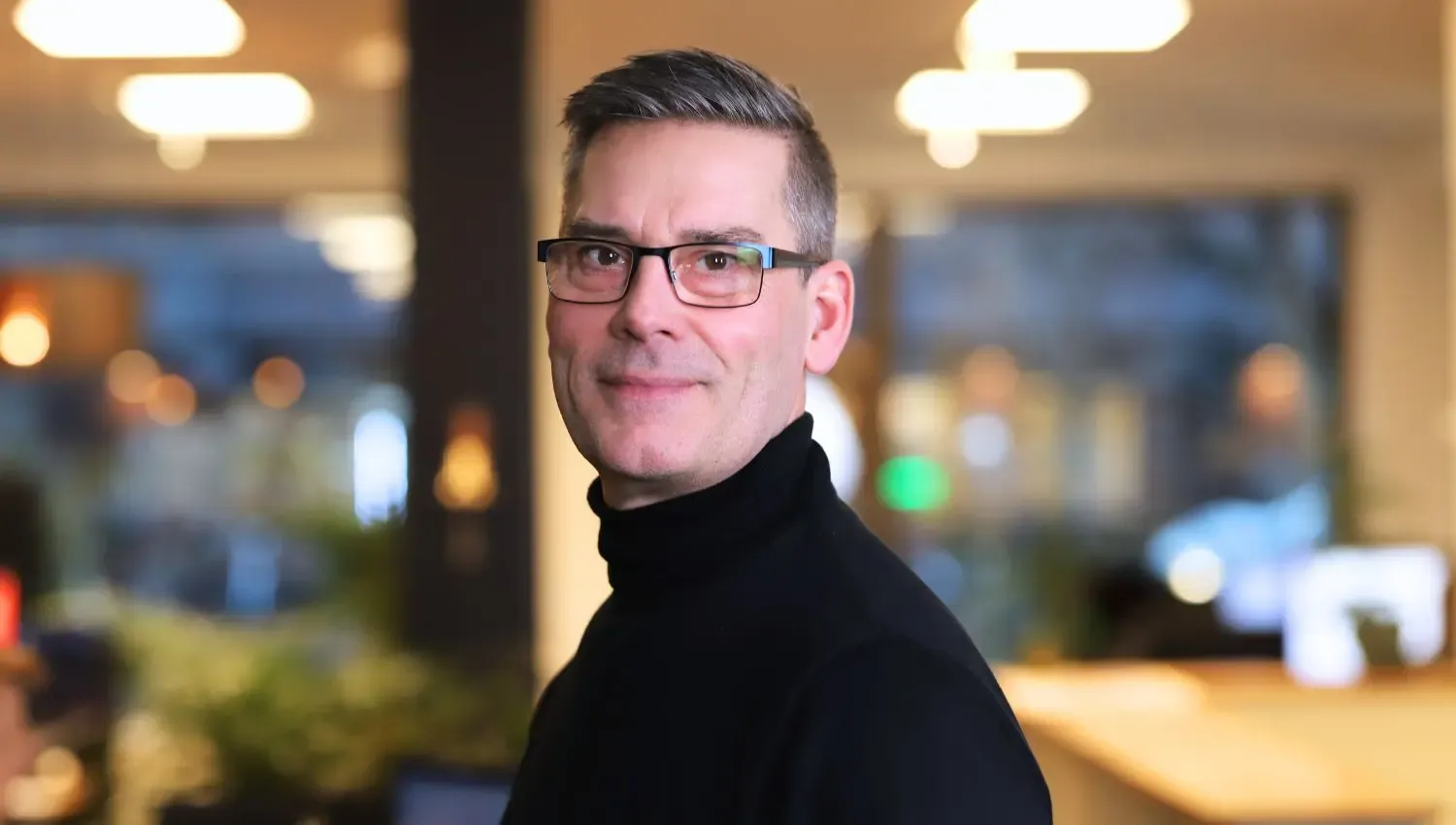 VD Peter Malmberg på WordPress-webbyråns kontor i Karlstad