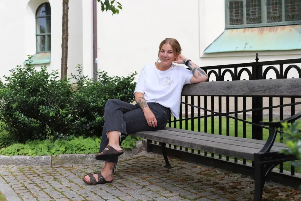 webbutvecklare Cecilia Ljungquist