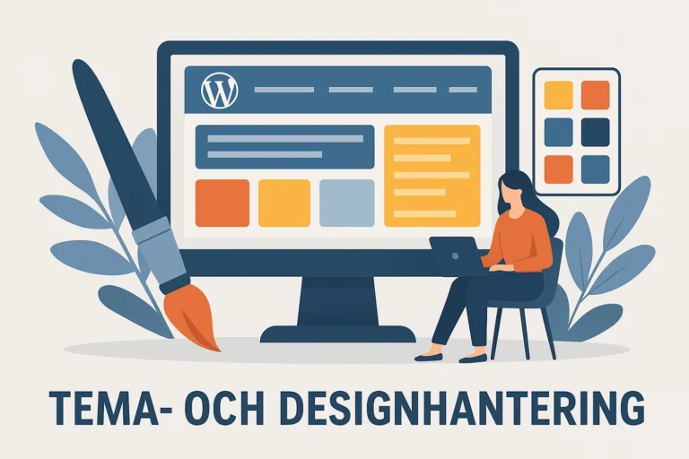WordPress multisite - tema och designhantering
